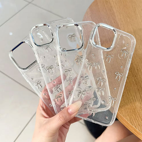 Aesthetic Transparent Bow Case