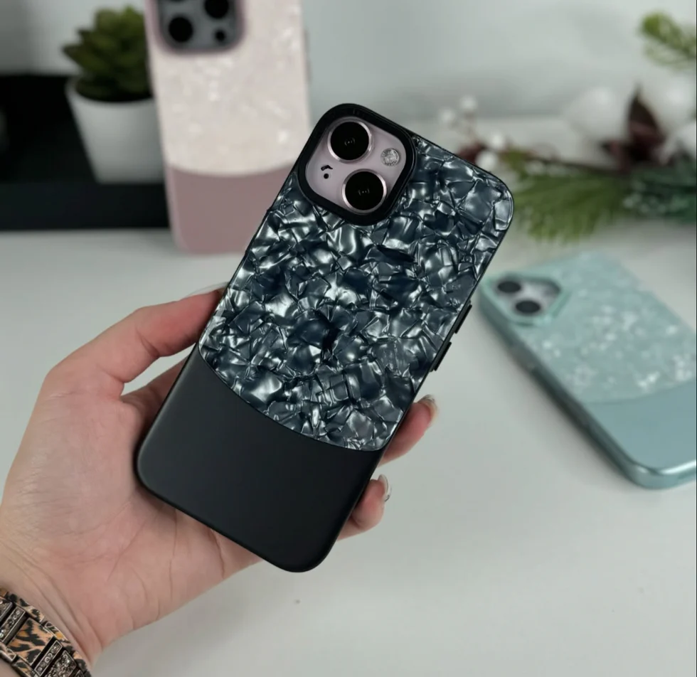 Carbon Marble Gloss Case