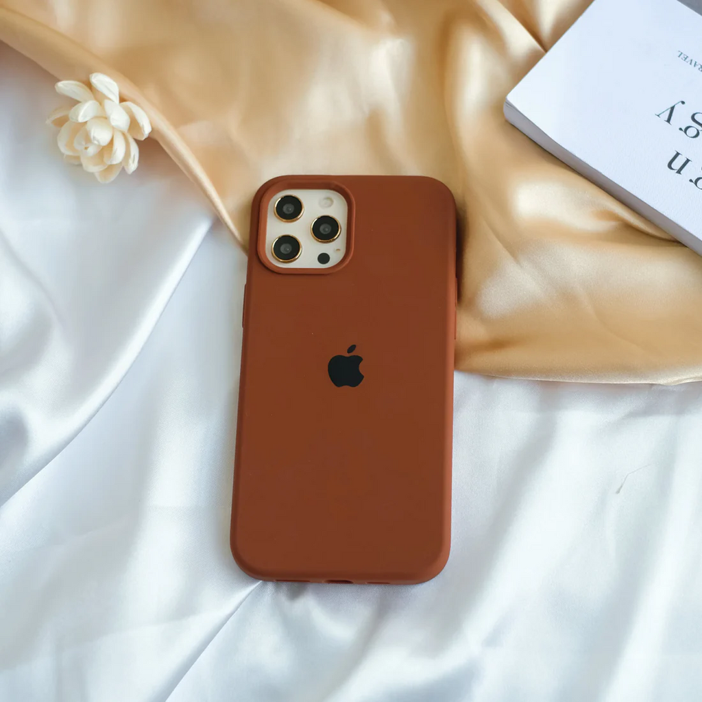CHOCLATE BROWN SILICONE CASE