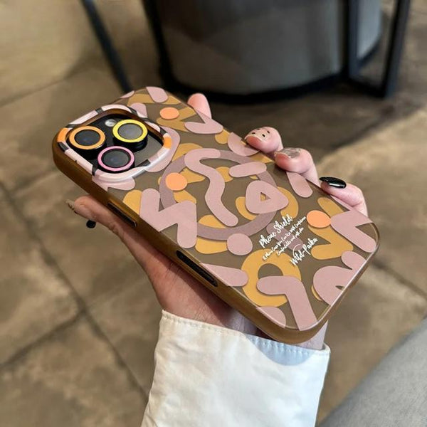 PAIKA Branded Geometric Graffiti Case