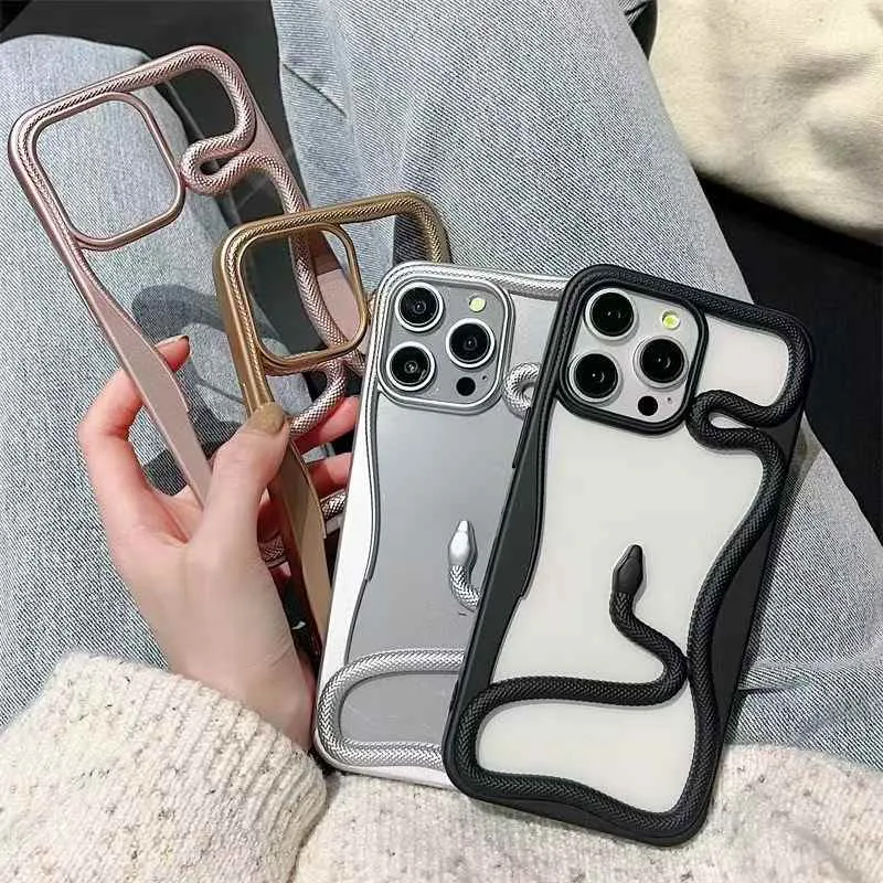 Snake Electroplated Case