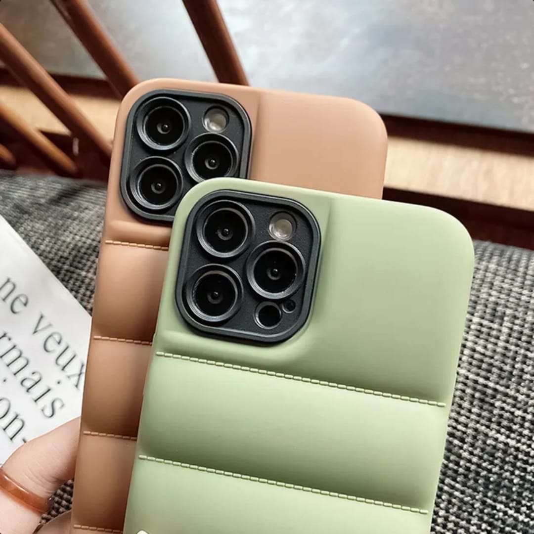 Puffer Jacket Style Case For iPhone