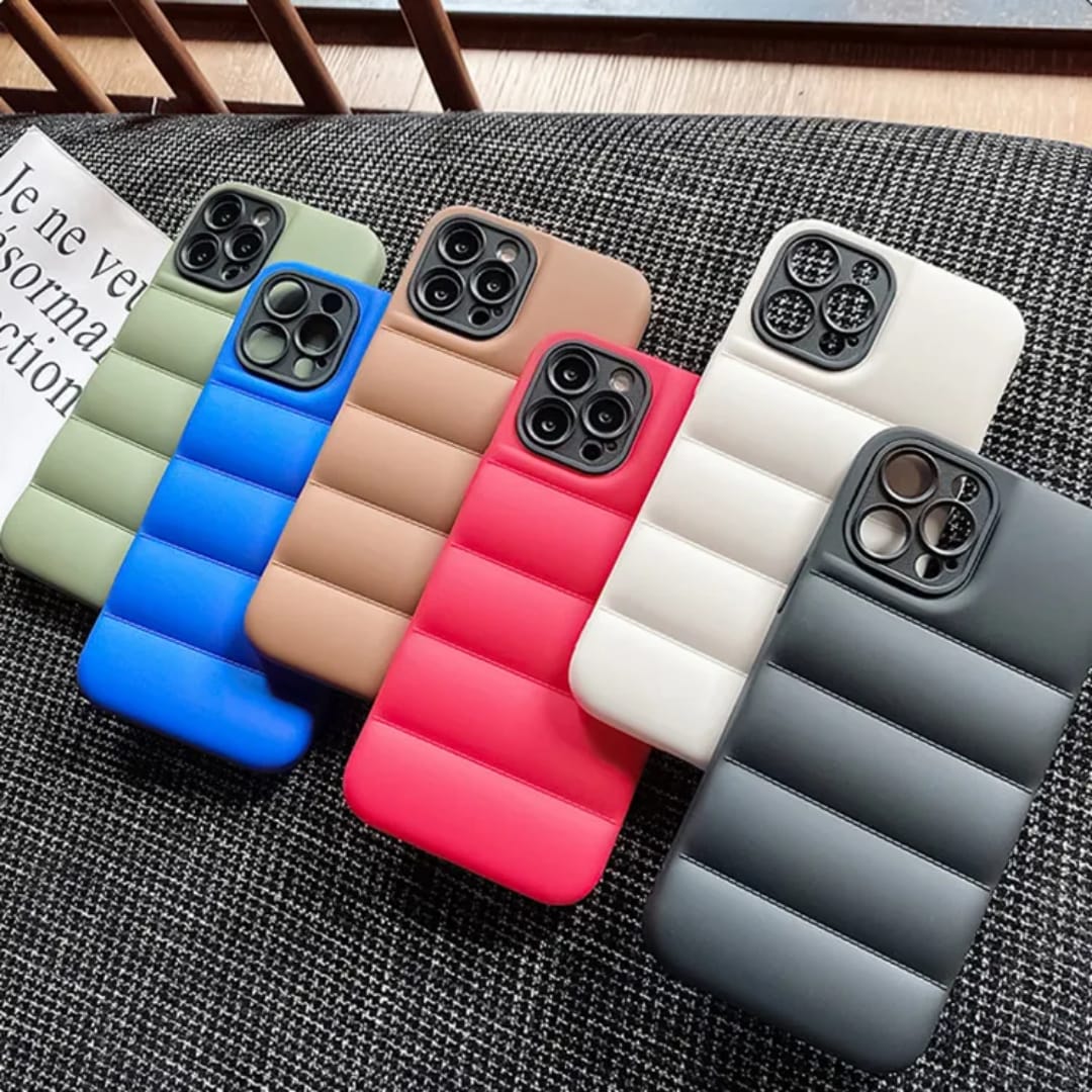 Puffer Jacket Style Case For iPhone