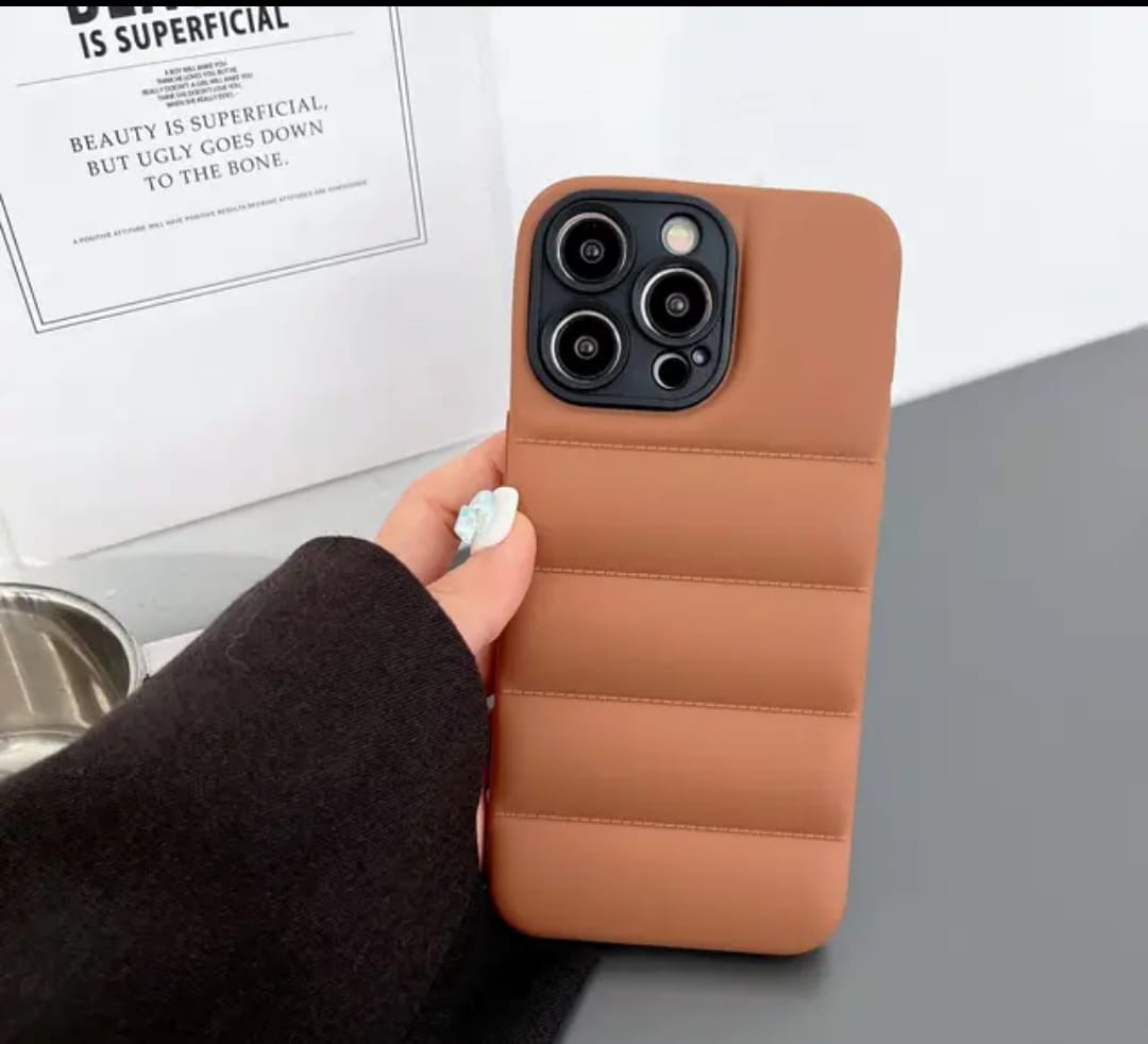 Puffer Jacket Style Case For iPhone