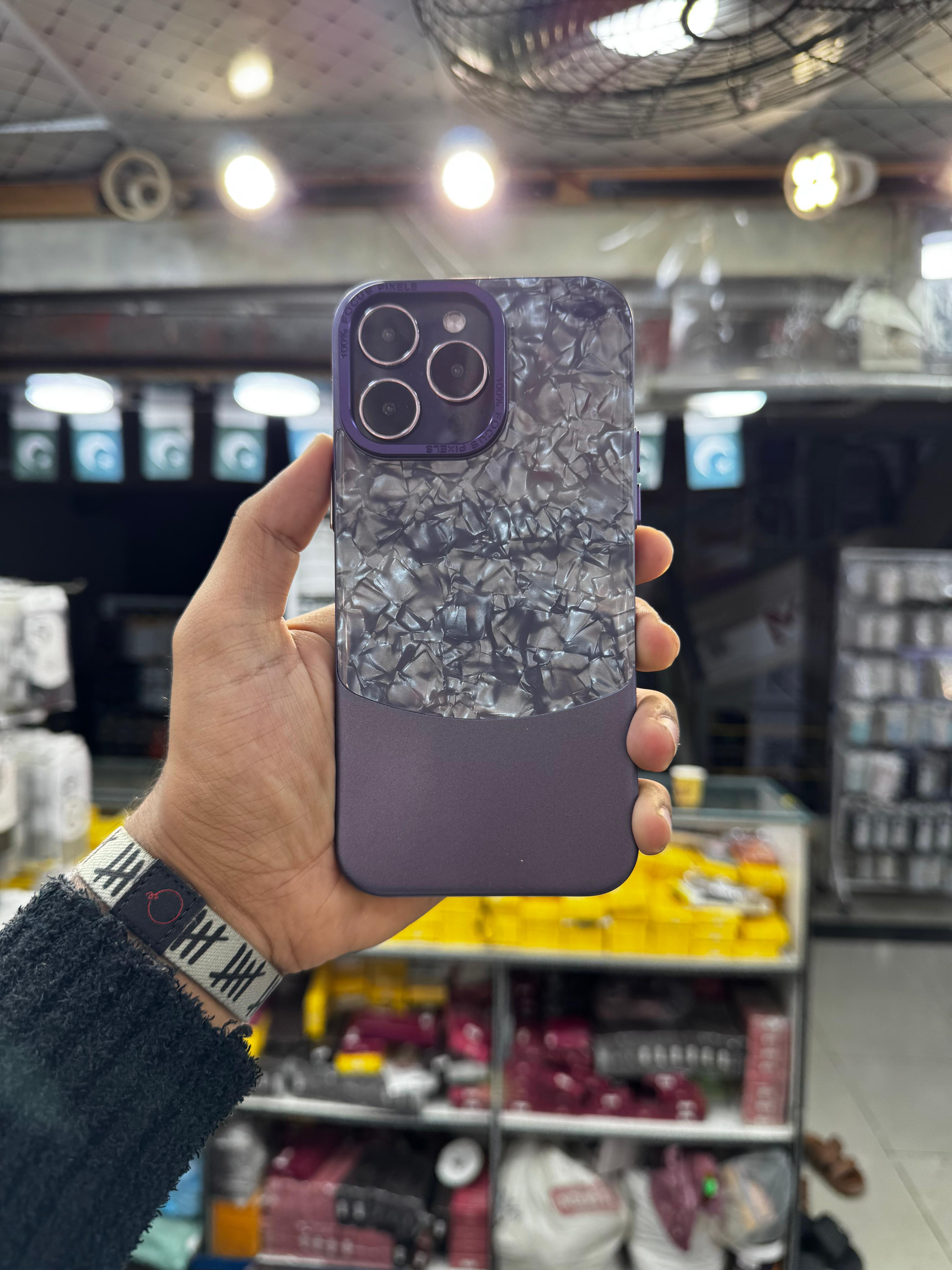 Carbon Marble Gloss Case