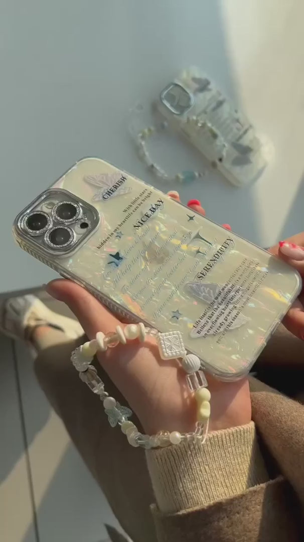 Daisy Imd Case With Glitter Lens for iPhone