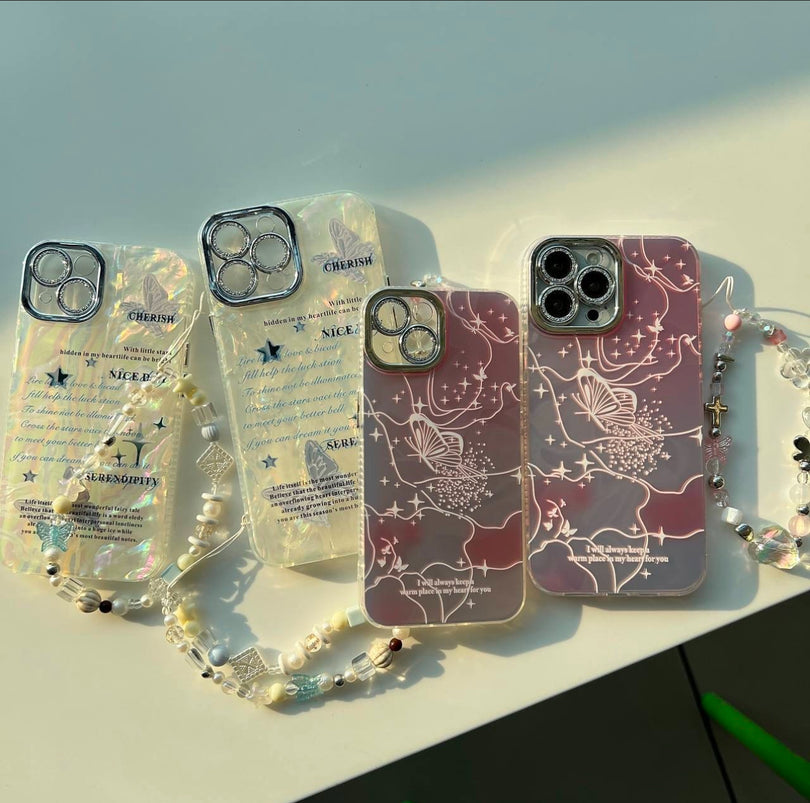 Daisy Imd Case With Glitter Lens for iPhone