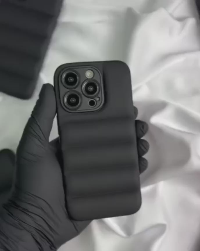 Puffer Jacket Style Case For iPhone