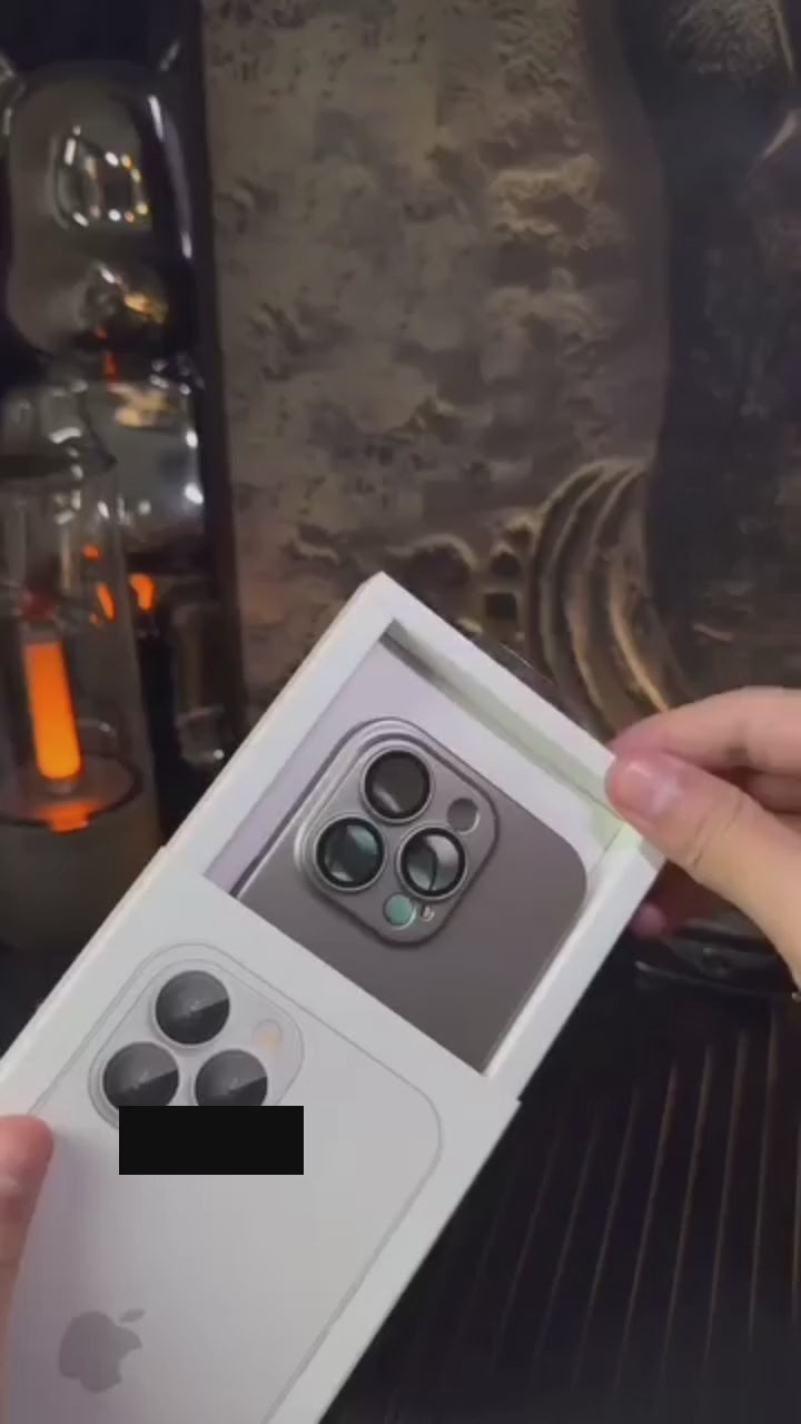 Premium AG Matt Glass Case For iPhone