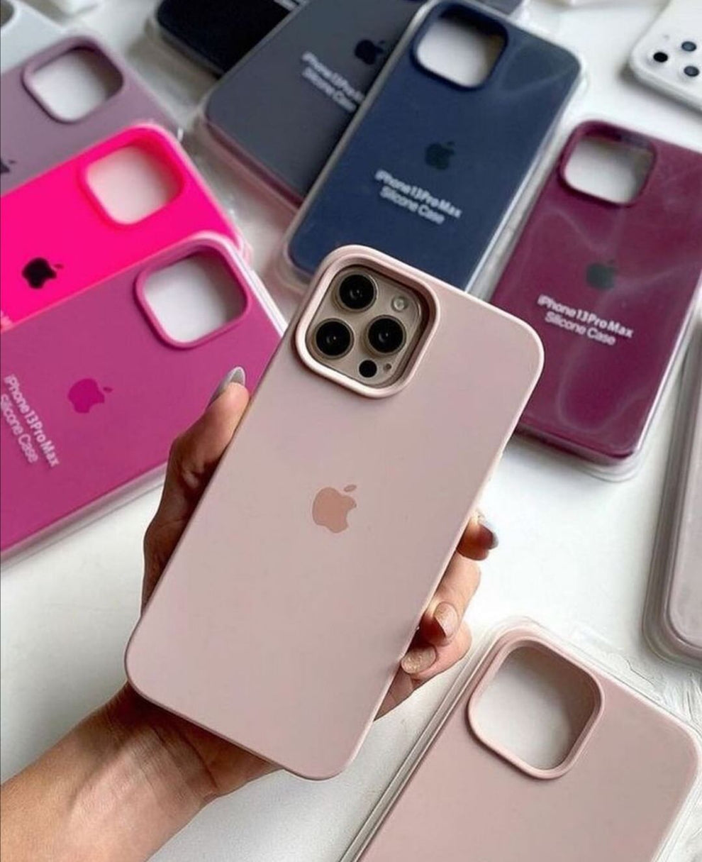 SAND PINK SILICONE CASE