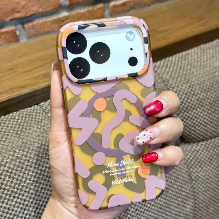 PAIKA Branded Geometric Graffiti Case