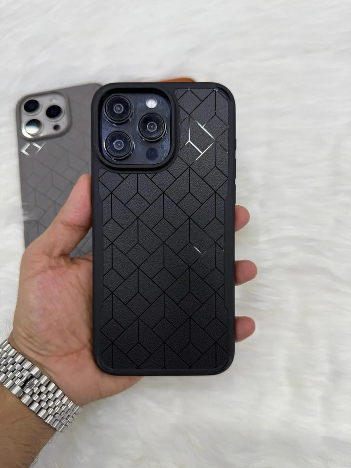 New Textured Geometric Case For iPhone