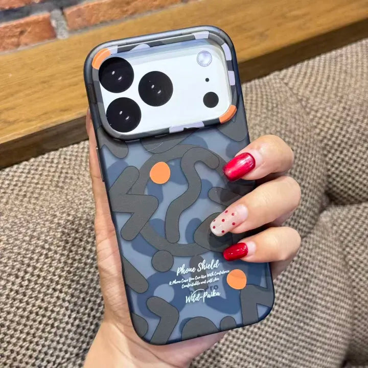 PAIKA Branded Geometric Graffiti Case